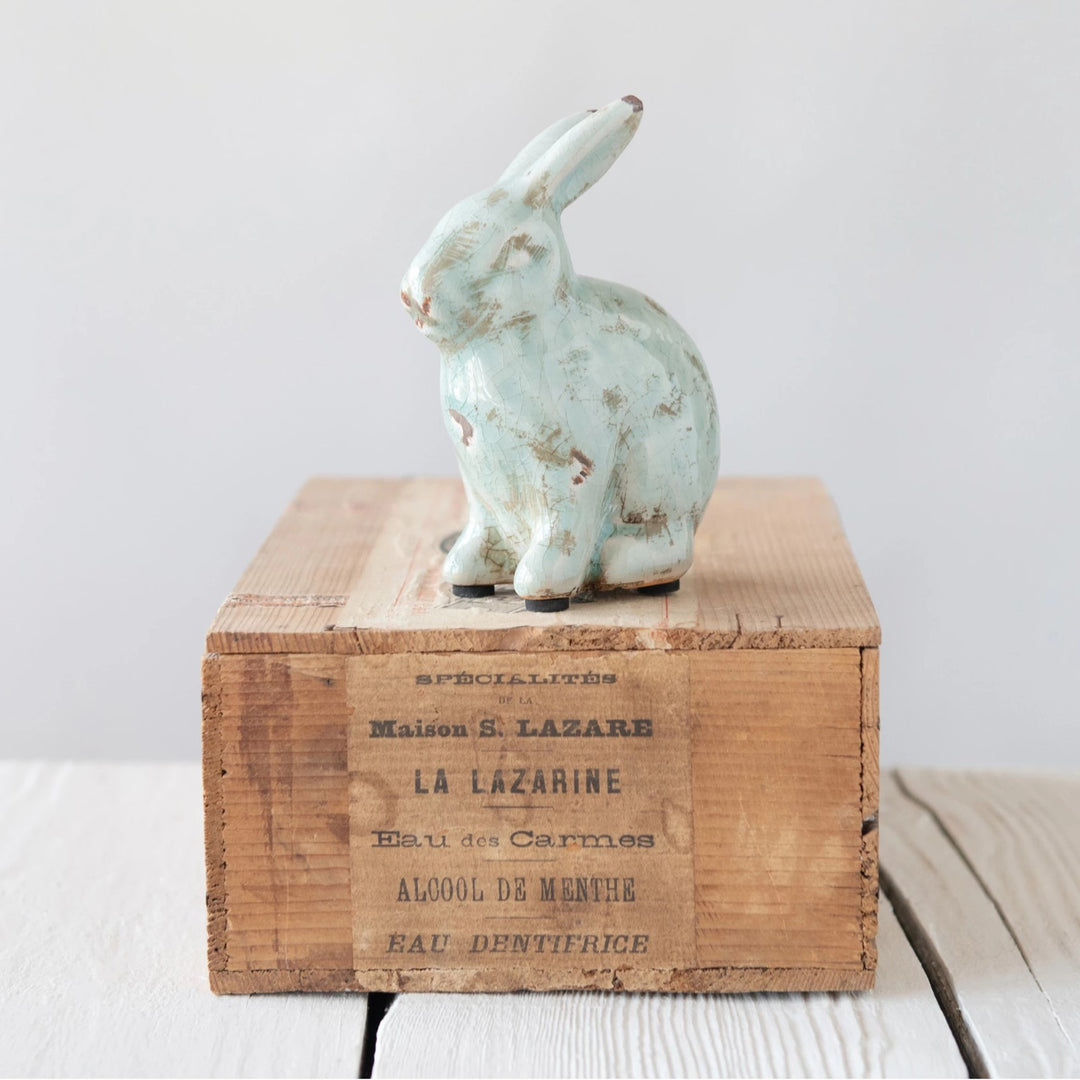 Terracotta Rabbit Figurine #DF2733