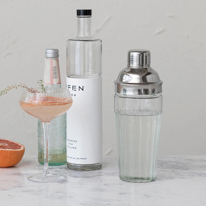 Glass Cocktail Shaker #DF7797