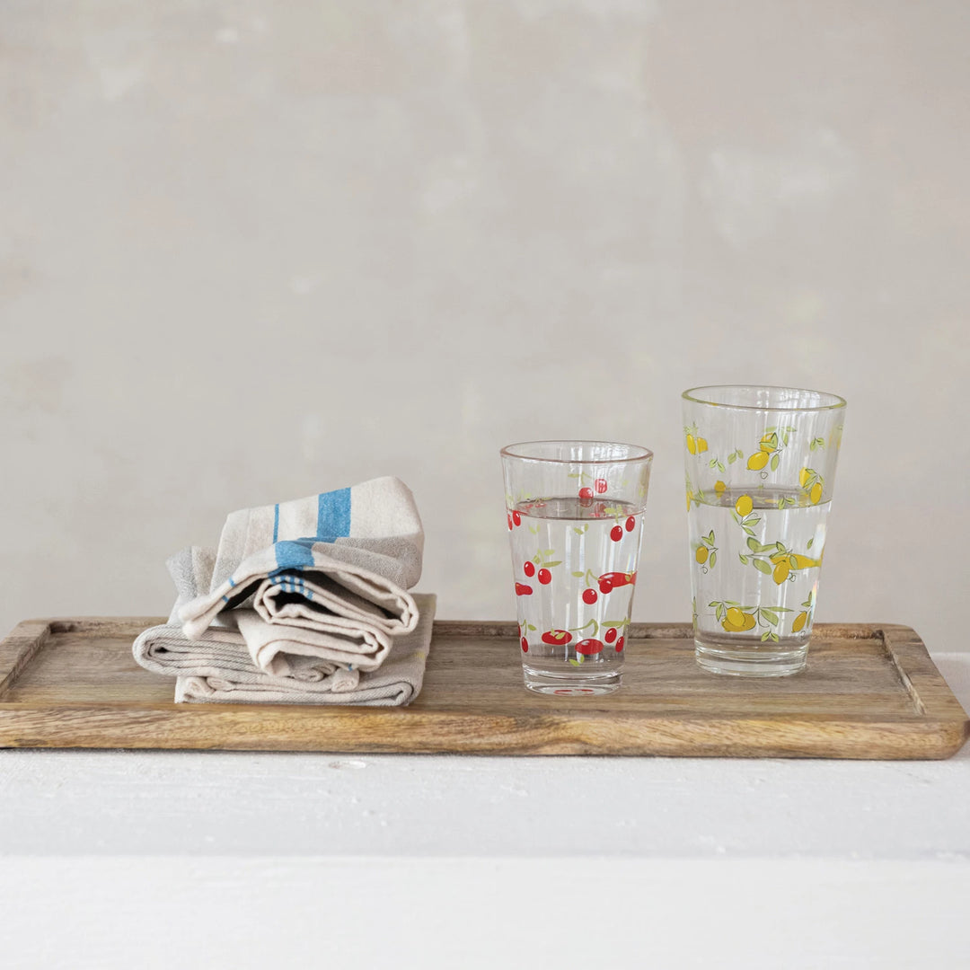 Lemon Drinking Glass 16oz. #DG0808