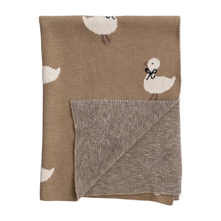 Duckling Cotton Knit Blanket #DG1062