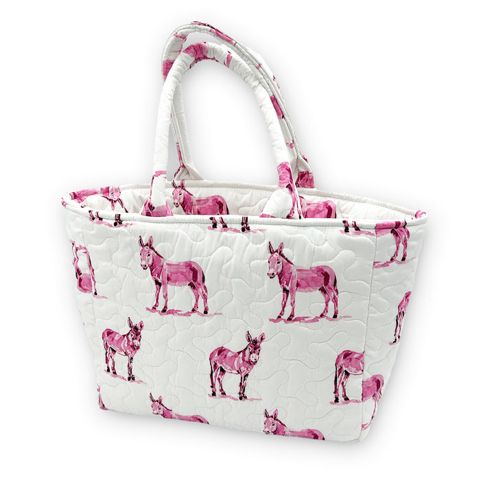 Donkey Icon Quilted Handbag #QTB200J-S