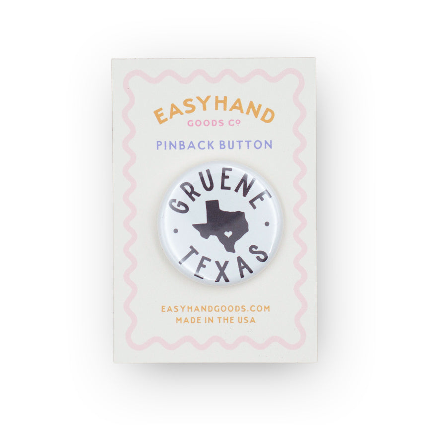 Gruene Texas Button