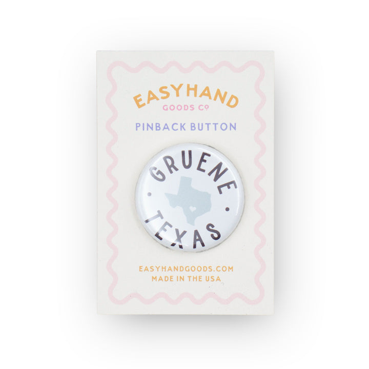 Gruene Texas Button