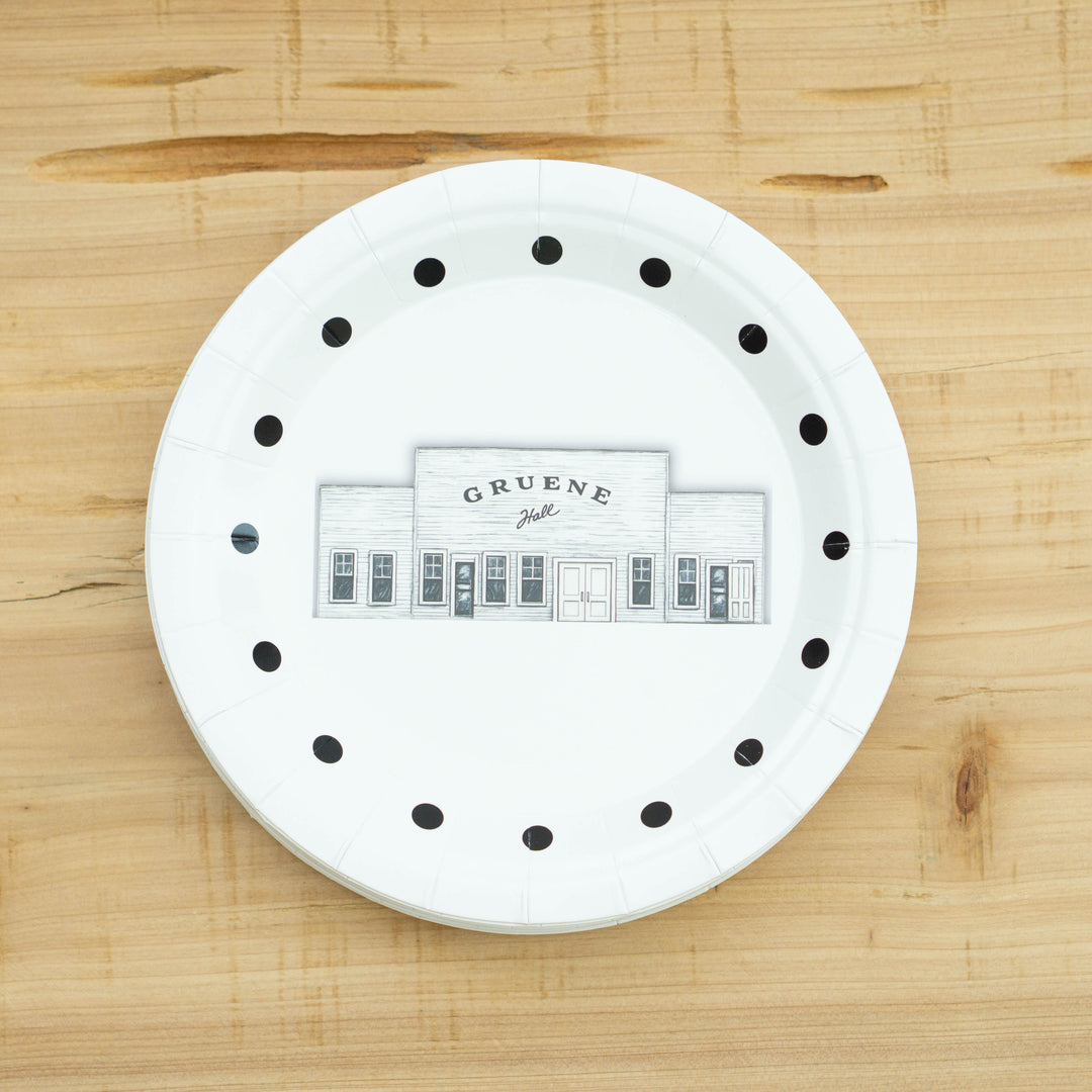 Gruene Hall Appetizer Plates 7"
