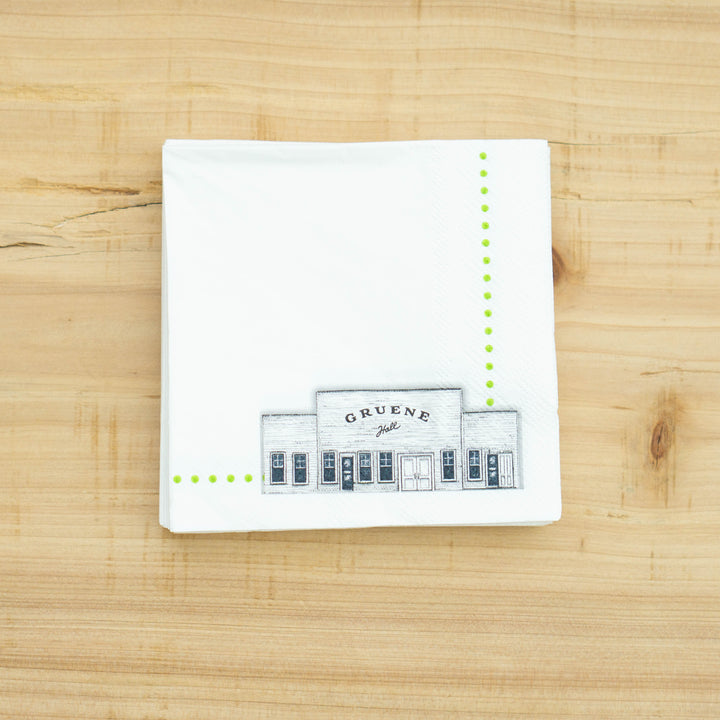 Gruene Hall Cocktail Napkins 5"