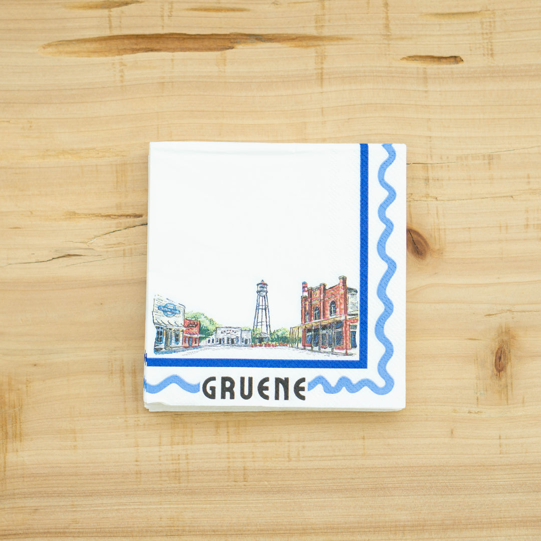 Gruene Cocktail Napkins 5"