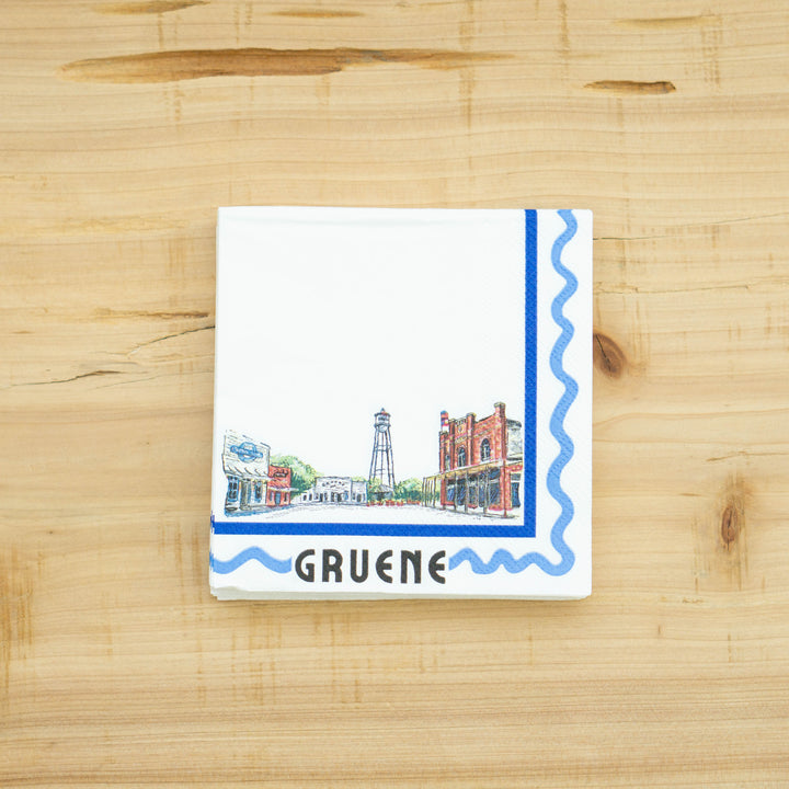 Gruene Cocktail Napkins 5"