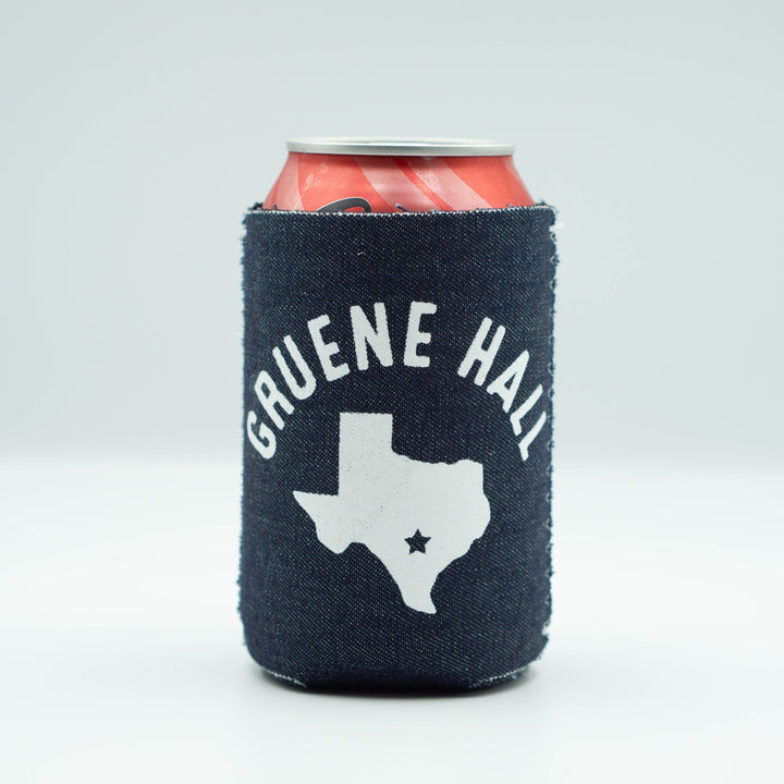 Gruene Hall 1878 Denim Koozie