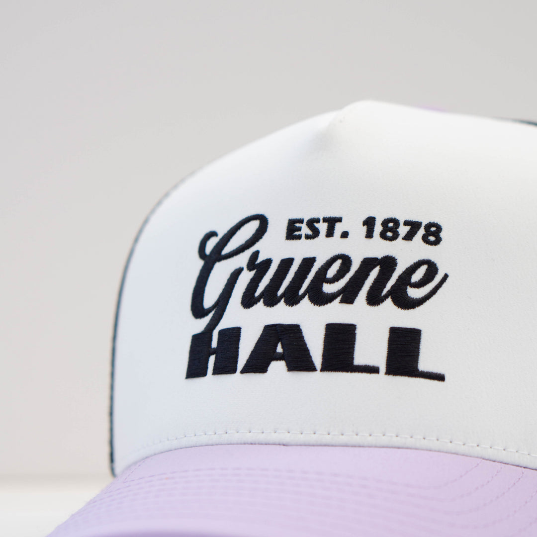 Hooey x Gruene Hall Cap #GH2504T-WHBK