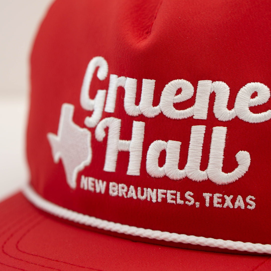 Hooey x Gruene Hall Rope Cap #GH2507T-RD
