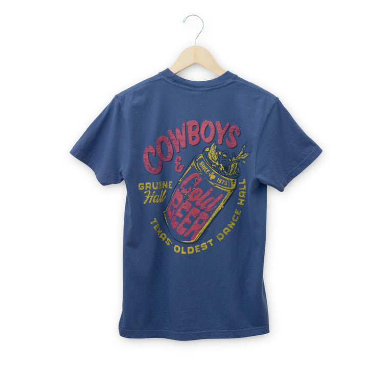 Gruene Hall Cowboys & Cold Beer T-Shirt