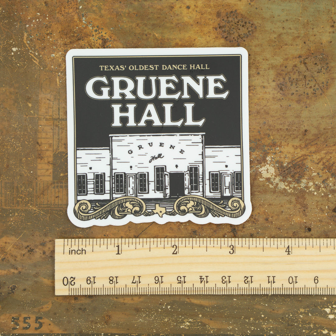 Gruene Hall Front Facade Scroll