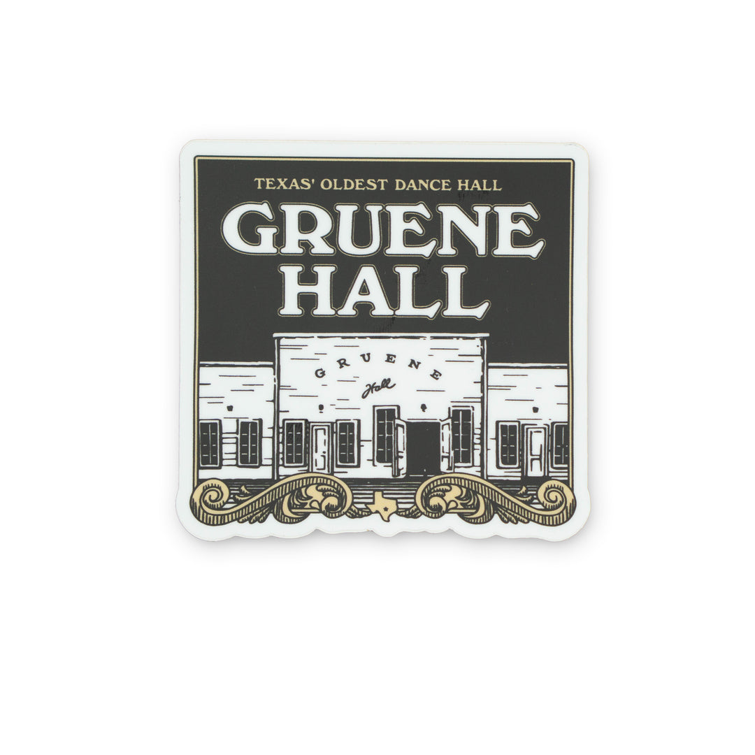 Gruene Hall Front Facade Scroll