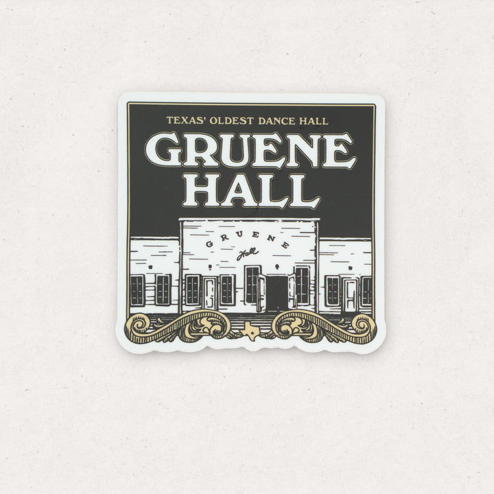 Gruene Hall Front Facade Scroll
