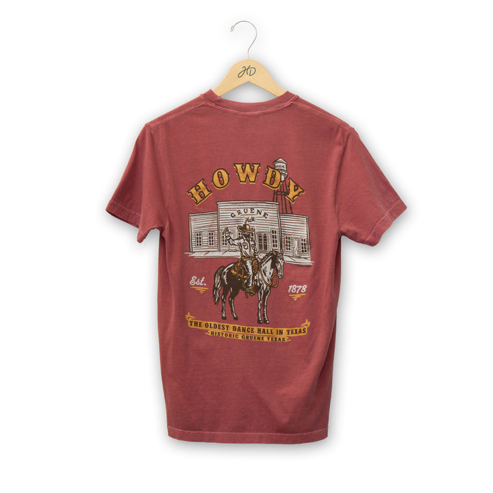 Gruene Hall Howdy Cowboy T-Shirt