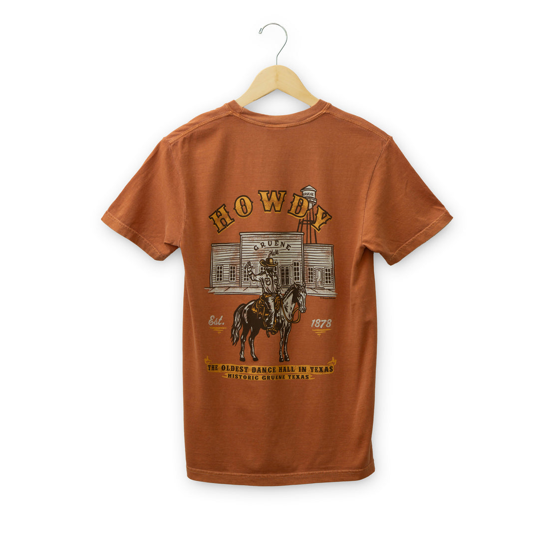 Gruene Hall Howdy Cowboy T-Shirt