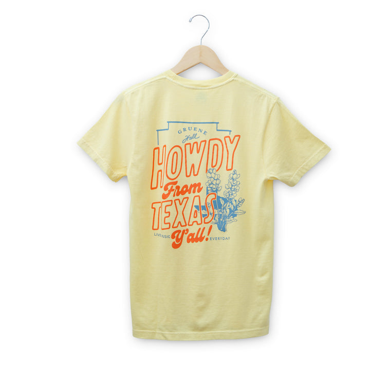 Gruene Hall Howdy From Texas T-Shirt