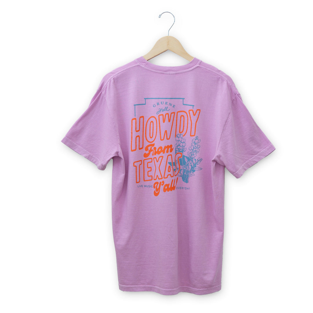 Gruene Hall Howdy From Texas T-Shirt