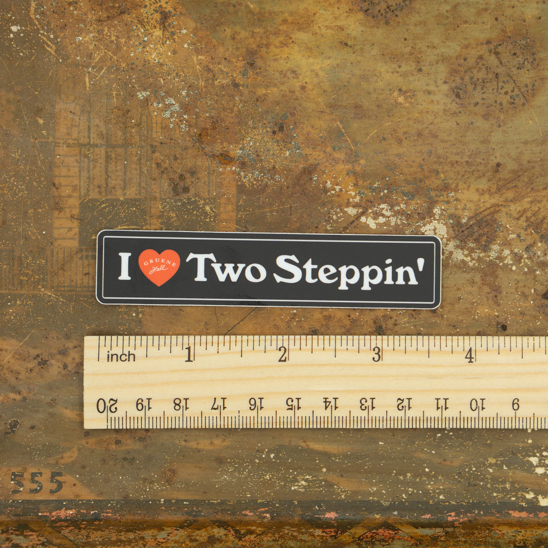 I Love Two Steppin' Sticker