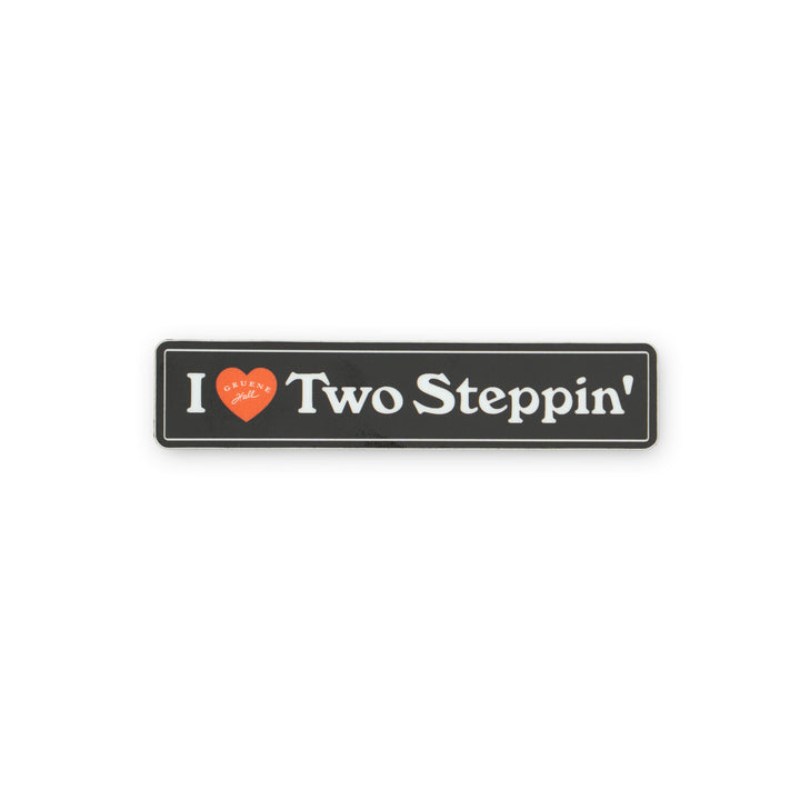 I Love Two Steppin' Sticker
