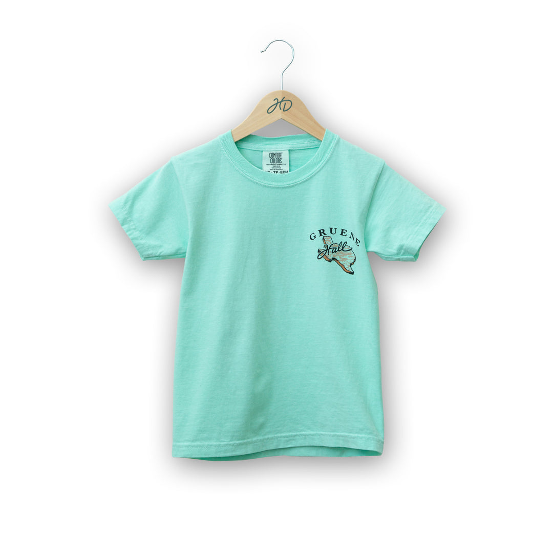 Youth Gruene Hall Landscape Collage T-Shirt