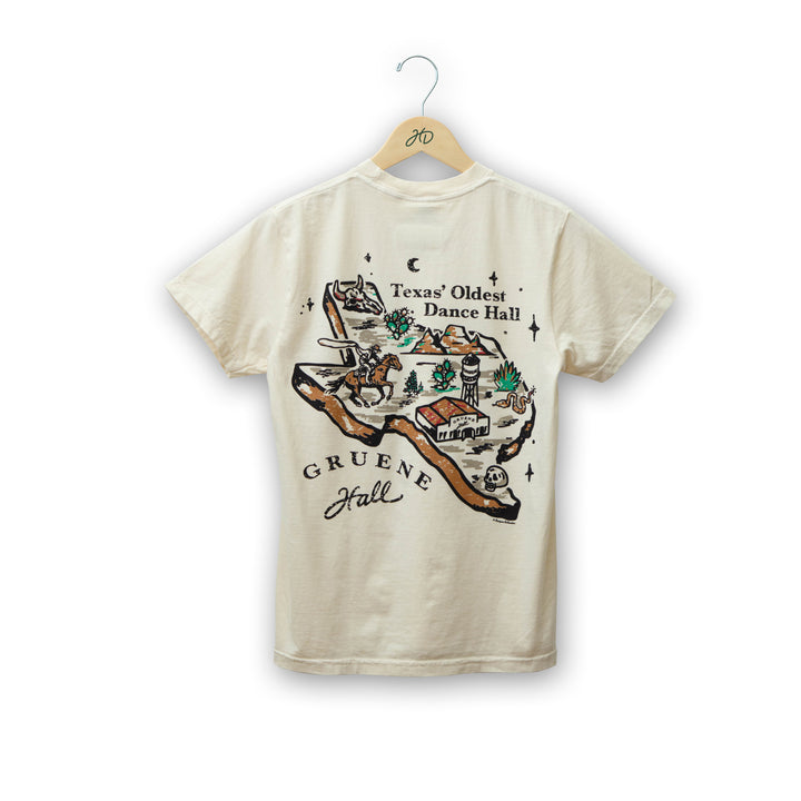 Gruene Hall Landscape Collage T-Shirt