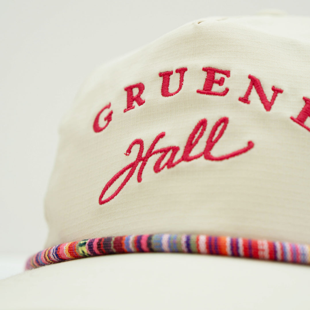 Gruene Hall Logo Fiesta Rope Cap