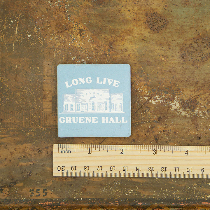 Long Live Gruene Hall Ceramic Magnet