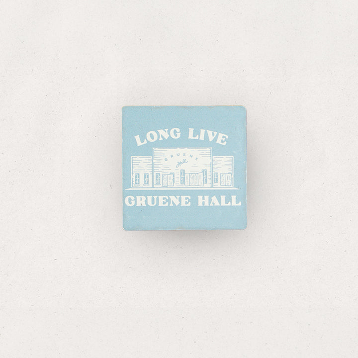 Long Live Gruene Hall Ceramic Magnet