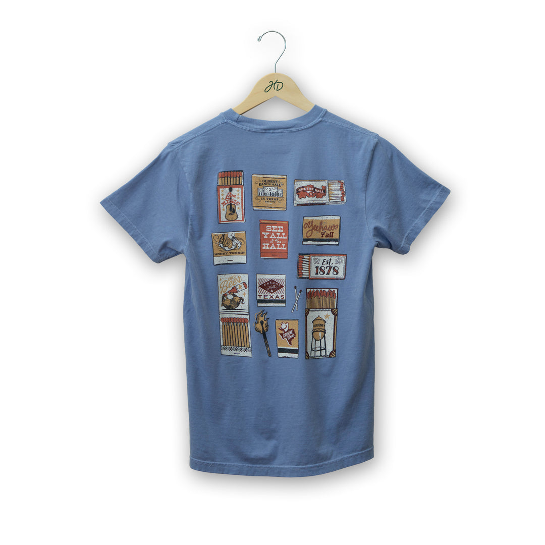 Gruene Hall Matchbook T-Shirt