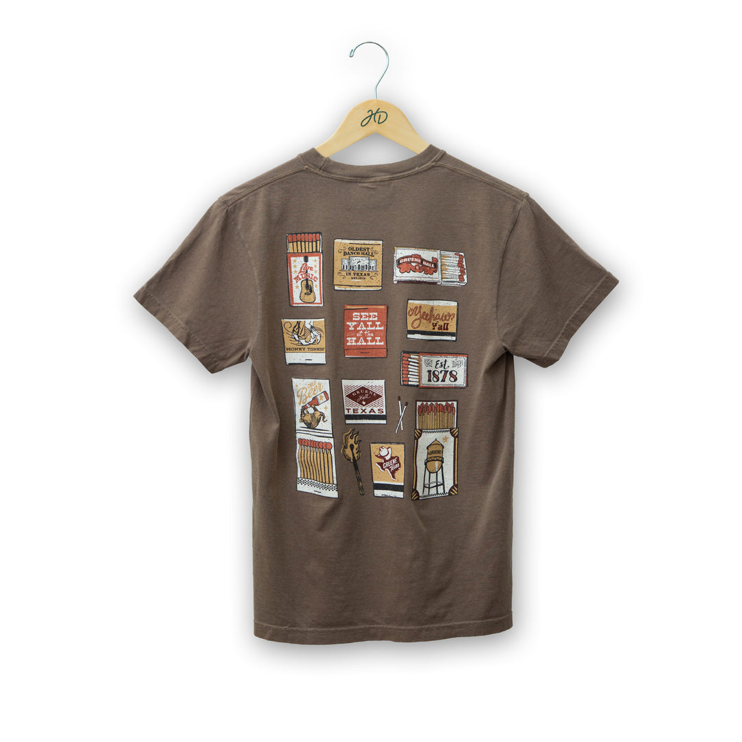 Gruene Hall Matchbook T-Shirt