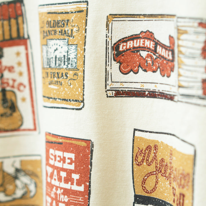 Gruene Hall Matchbook T-Shirt