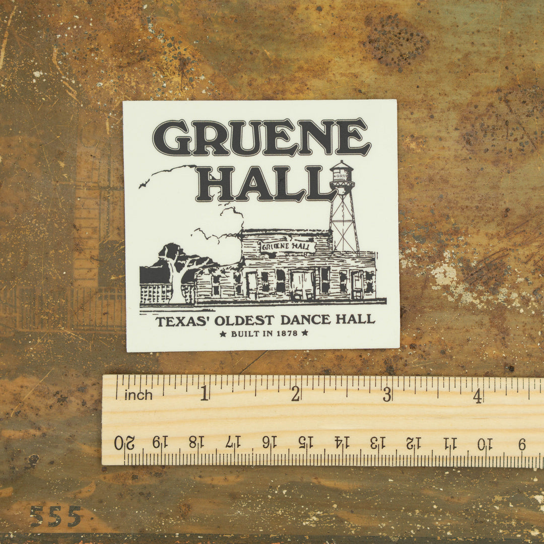 Gruene Hall & Watertower Sticker