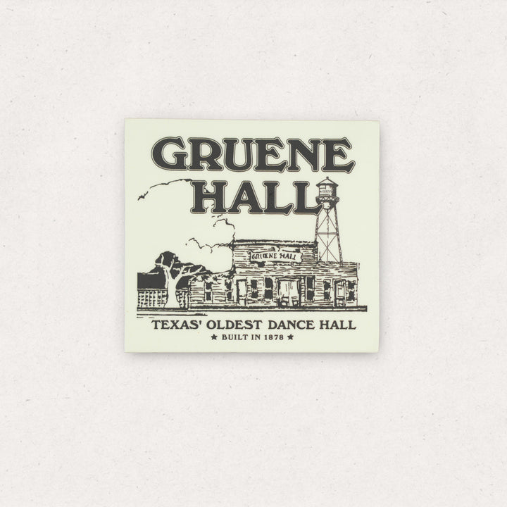 Gruene Hall & Watertower Sticker