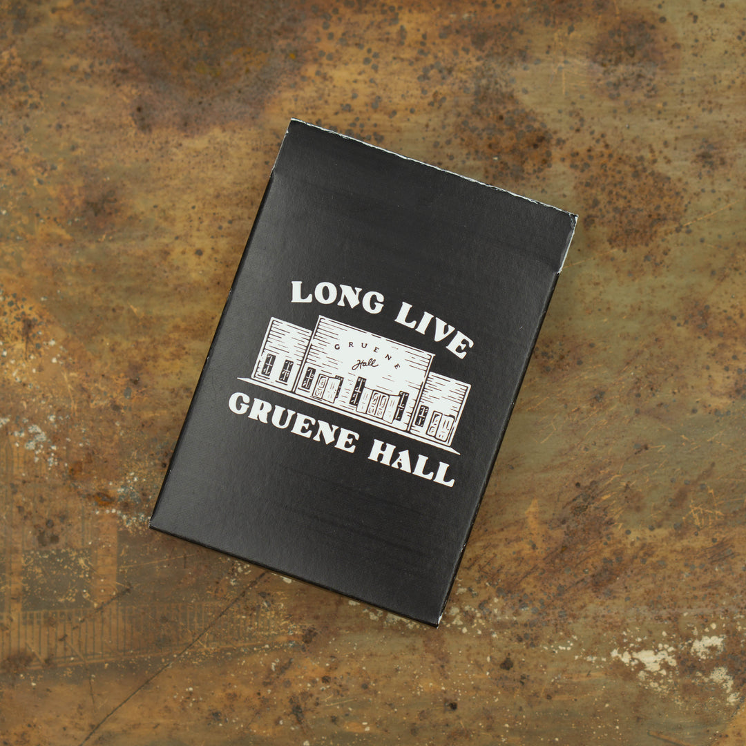 Long Live Gruene Hall Playing Cards