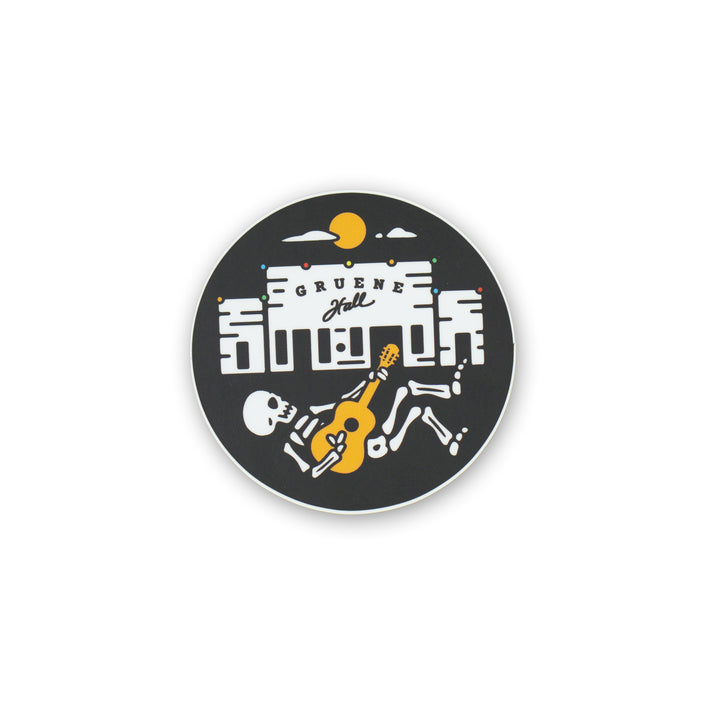 Gruene Hall Skeleton Sticker