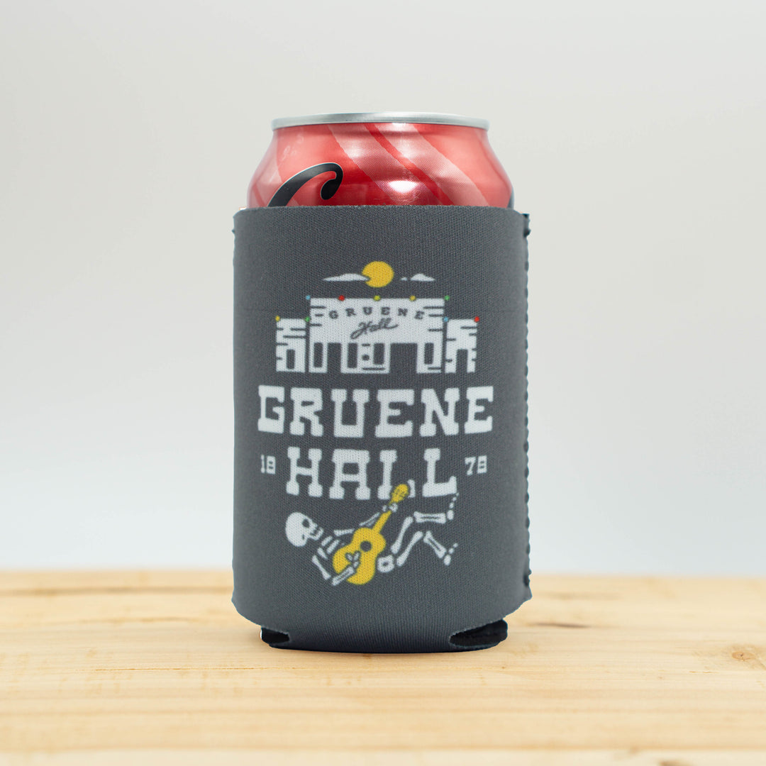 Gruene Hall Skeleton Koozie