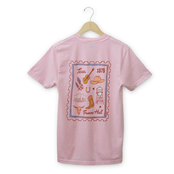 Gruene Hall Stamp Collage T-Shirt