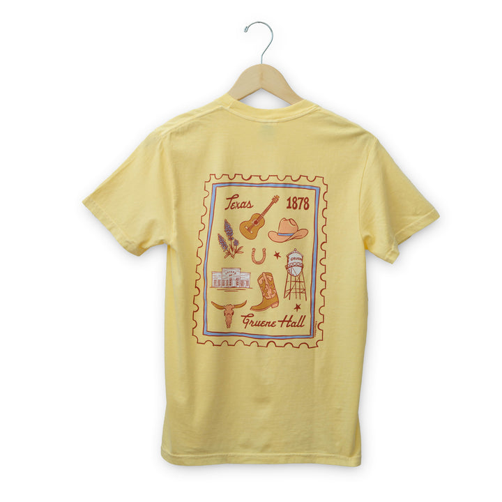 Gruene Hall Stamp Collage T-Shirt
