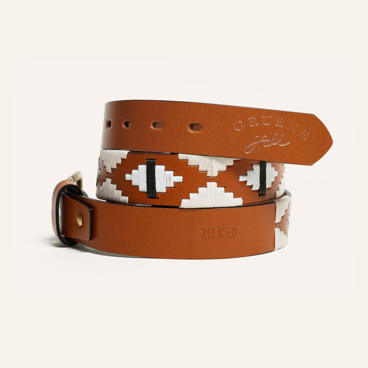 Zilker Belts x Gruene Hall Leather Belt