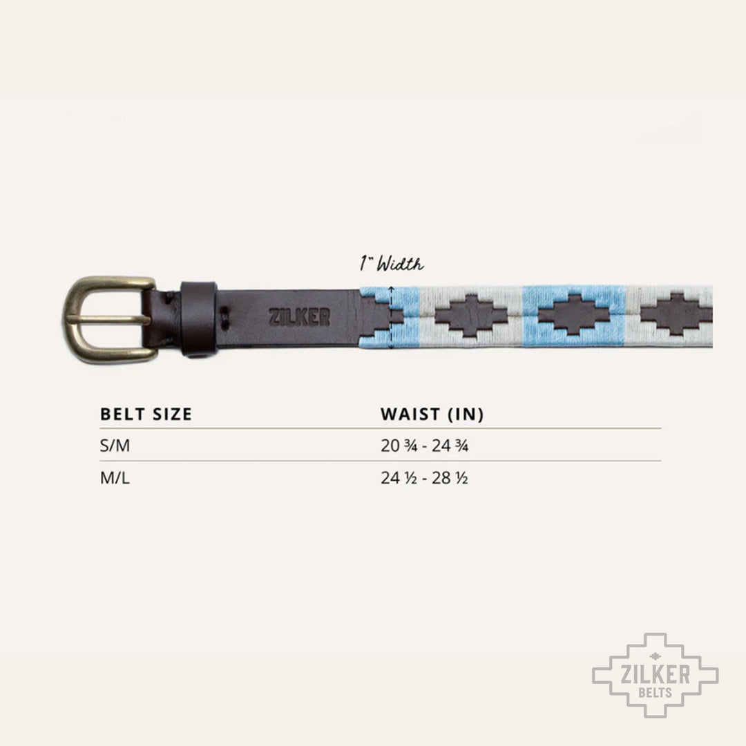 Zilker Belts x Gruene Hall Kids Leather Belt