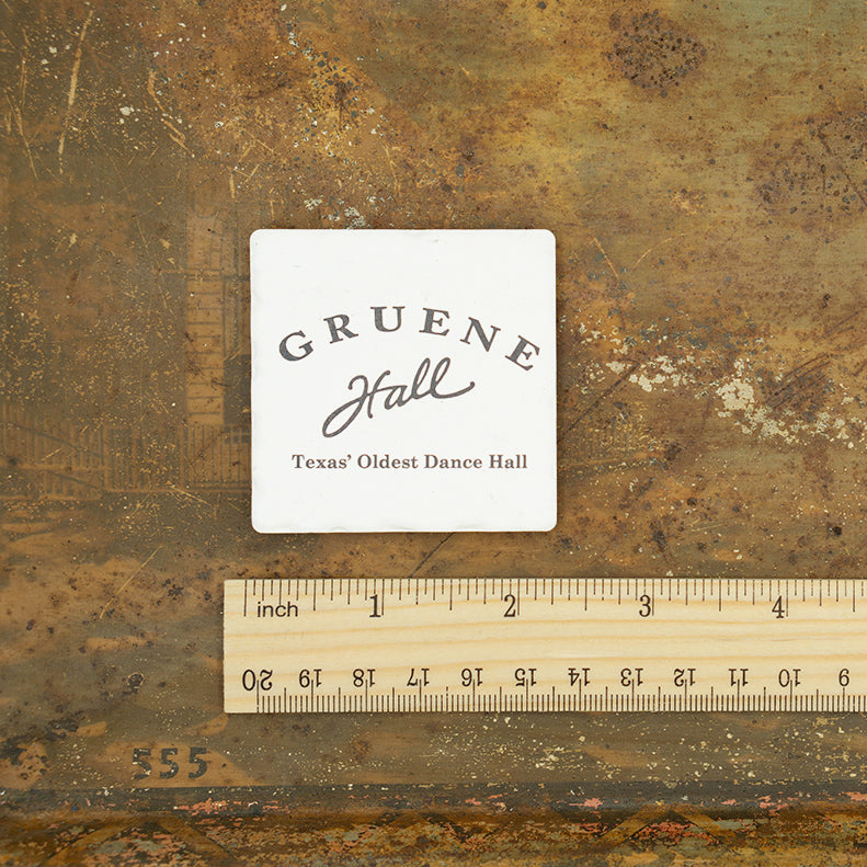 Gruene Hall Logo Ceramic Magnet