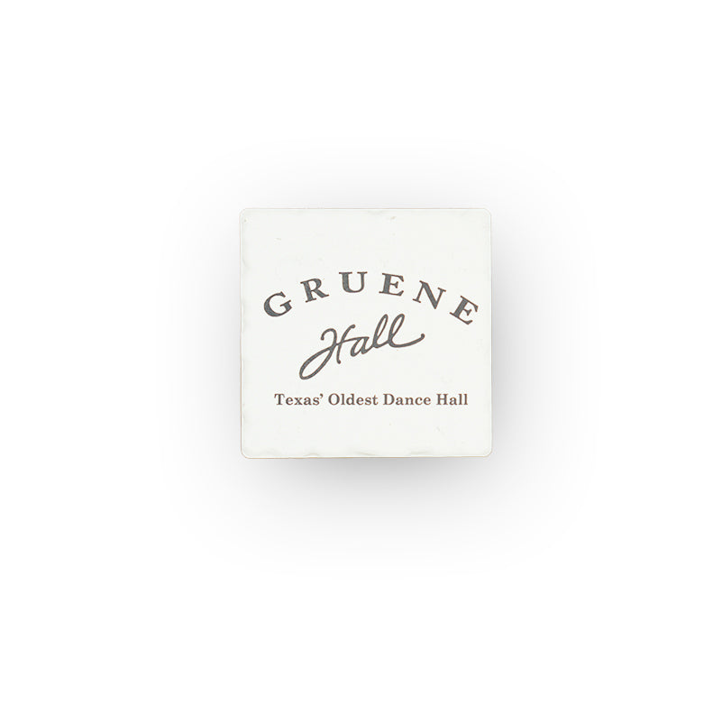 Gruene Hall Logo Ceramic Magnet