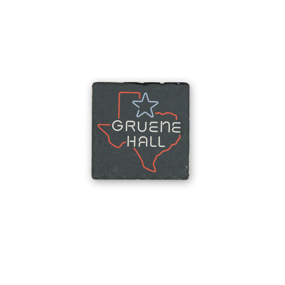 Gruene Hall Neon Sign Ceramic Magnet
