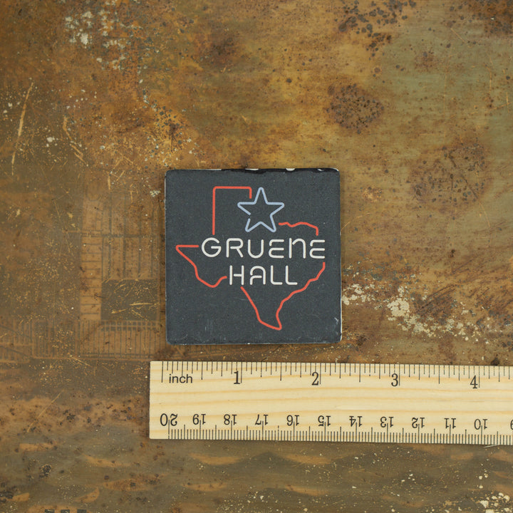 Gruene Hall Neon Sign Ceramic Magnet