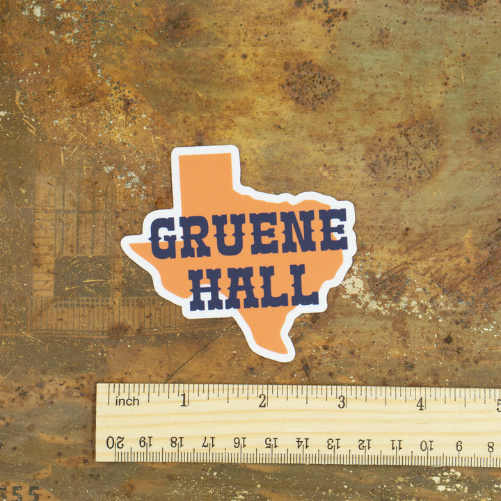 Gruene Hall Texas Saloon Sticker
