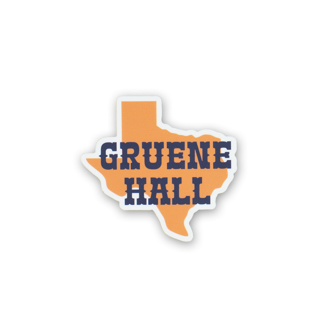 Gruene Hall Texas Saloon Sticker