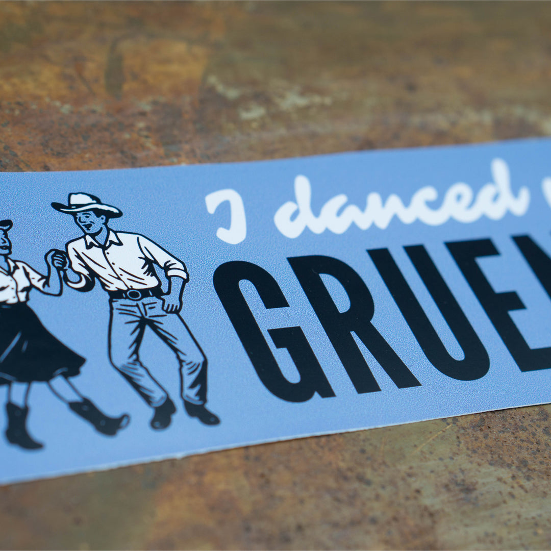 I Danced My Tail Off Bumper Sticker