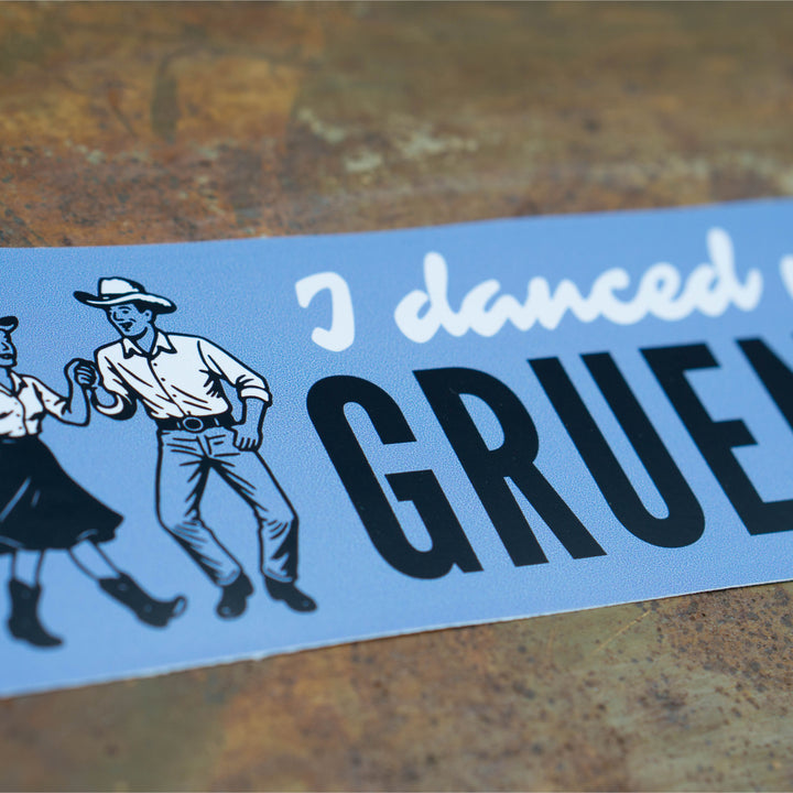 I Danced My Tail Off Bumper Sticker