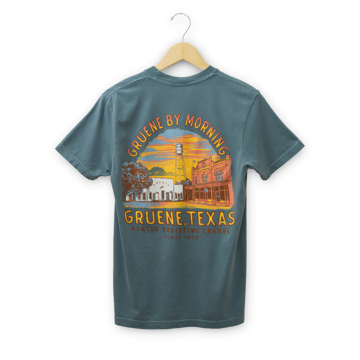 Gruene Texas Morning Street T-Shirt